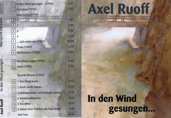 In den Wind gesungen... – Axel Ruoff