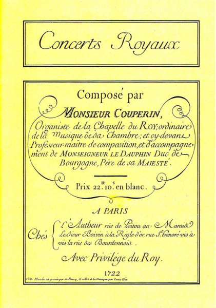 Concerts Royaux – François Couperin