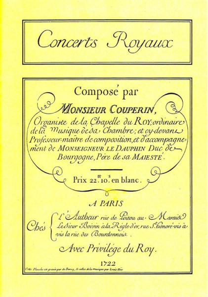 Concerts Royaux – François Couperin