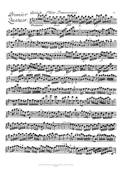 Pariser Quartette– G.Ph.Telemann (1681-1767)