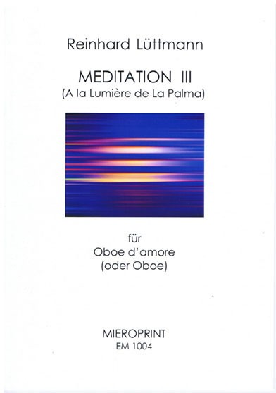 Meditation III – Reinhard Lüttmann