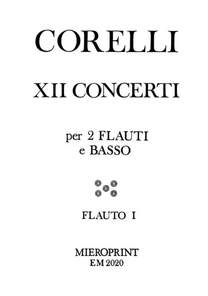 12 Concerti, Opus VI – Arcangelo Corelli