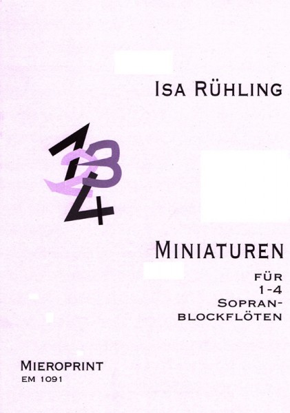 Miniaturen – Isa Rühling