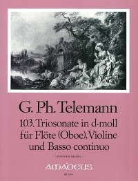 3 "Pariser Triosonaten": Band I – Georg Philipp Telemann/ Winfried Michel