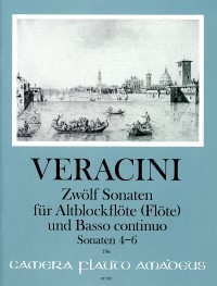 12 Sonaten für Flöte und B.c.: Band II – Francesco Maria Veracini