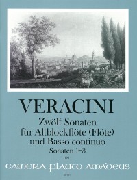 Twelve Sonatas: Vol. I – Francesco Maria Veracini, Winfried Michel