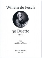 30 Duette, op. 11 – Willem de Fesch 30 Duette, op. 11 – Willem de Fesch
