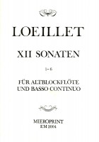 Sonaten op. 4: Band I – Jean-Baptiste Loeillet Sonaten op. 4: Band I – Jean-Baptiste Loeillet