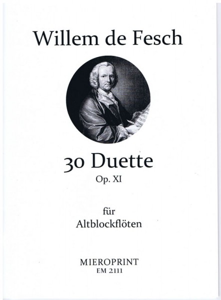 30 Duette, op. 11 – Willem de Fesch