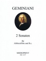 2 Sonaten – Francesco Geminiani 2 Sonaten – Francesco Geminiani