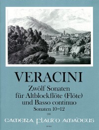 12 Sonaten für Flöte und B.c.: Band IV – Francesco Maria Veracini