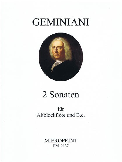 2 Sonaten – Francesco Geminiani