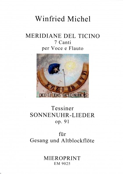 MERIDIANE DEL TICINO Winfried Michel
