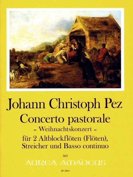 Weihnachtskonzert - Johann Christoph PEZ 1664-1716