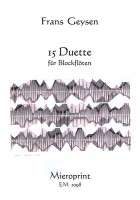 15 Duette – Frans Geysen 15 Duette – Frans Geysen