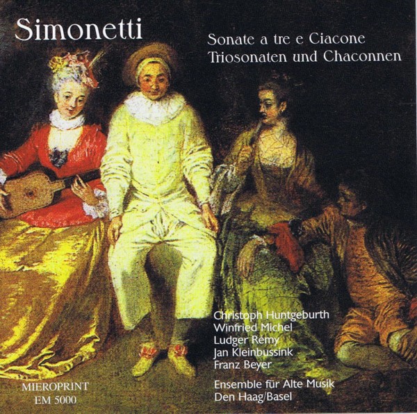 Simonetti – Sonate a tre e Ciacone