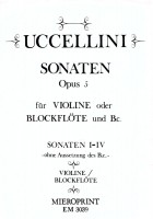 13 Op. 5: Neuausgabe mit Leerzeile für eigene B.c.-Ausarbeitungen: Band I – Marco Uccellini 13 Op. 5: Neuausgabe mit Leerzeile für eigene B.c.-Ausarbeitungen: Band I – Marco Uccellini