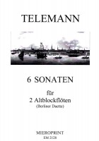 6 ("Berliner") Duette – G.Ph. Telemann (1681-1767) 6 ("Berliner") Duette – G.Ph. Telemann (1681-1767)