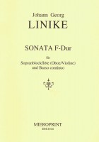 Sonata F-Dur – Johann Georg Linike Sonata F-Dur – Johann Georg Linike